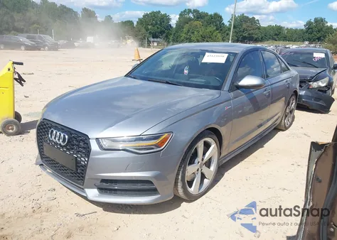 2016 Audi A6 3.0T Premium Plus from USA, damaged, VIN WAUHGAFC4GN032661
